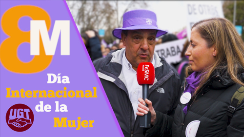 VIDEO | FeSMC UGT Madrid en la manifestación del Dia Internacional de la Mujer (2020)
